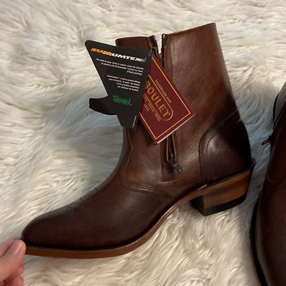 BOULET Medium Cowboy Toe Mans Boots size 11 brand new with tags - Picture 5 of 17